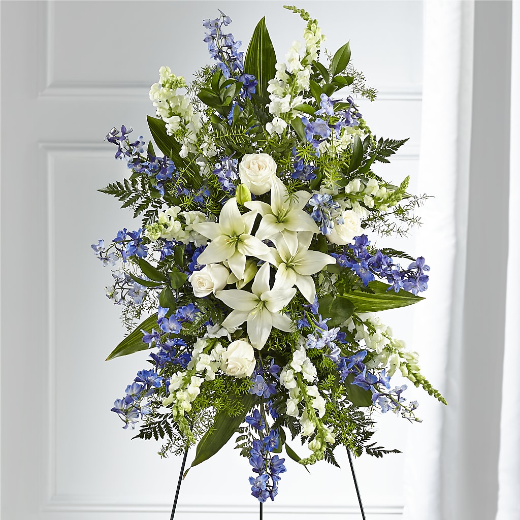 Faithful Friend Standing Spray –  United Family Flower And Gifts, Brooklyn NY
