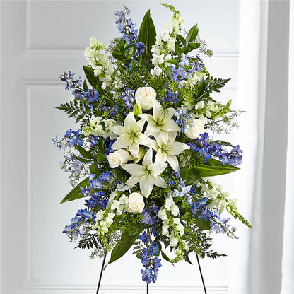 Faithful Friend Standing Spray –  United Family Flower And Gifts, Brooklyn NY