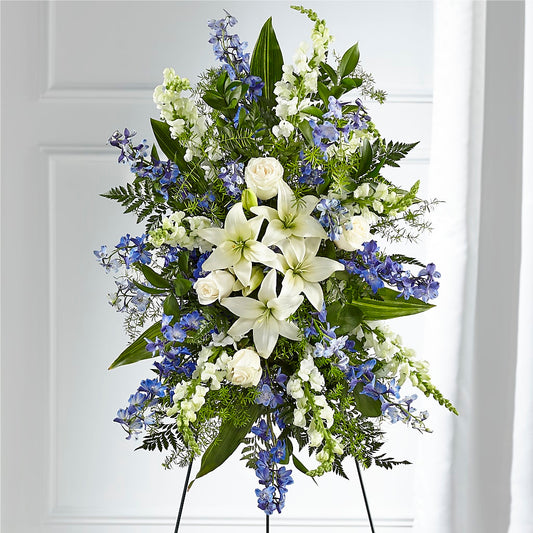 Faithful Friend Standing Spray –  United Family Flower And Gifts, Brooklyn NY