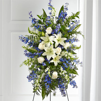Faithful Friend Standing Spray –  United Family Flower And Gifts, Brooklyn NY