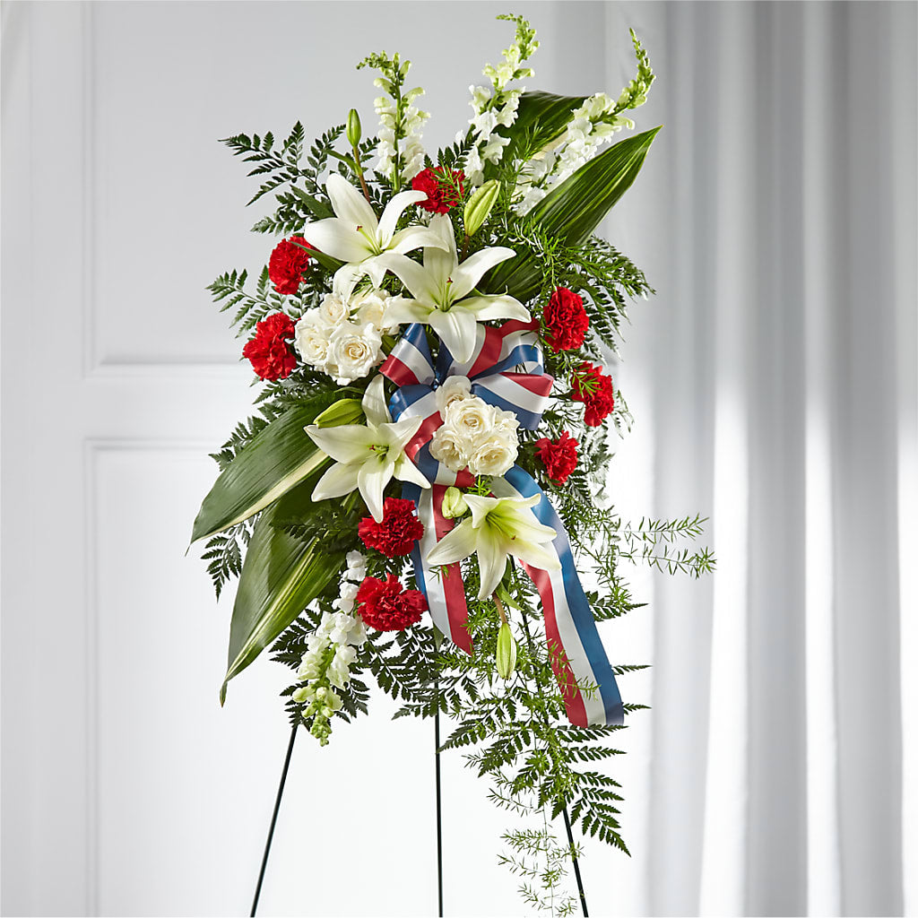Stars of Life Standing Spray –  United Family Flower And Gifts, Brooklyn NY