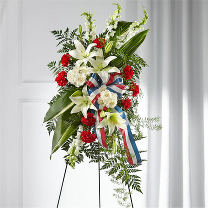 Stars of Life Standing Spray –  United Family Flower And Gifts, Brooklyn NY