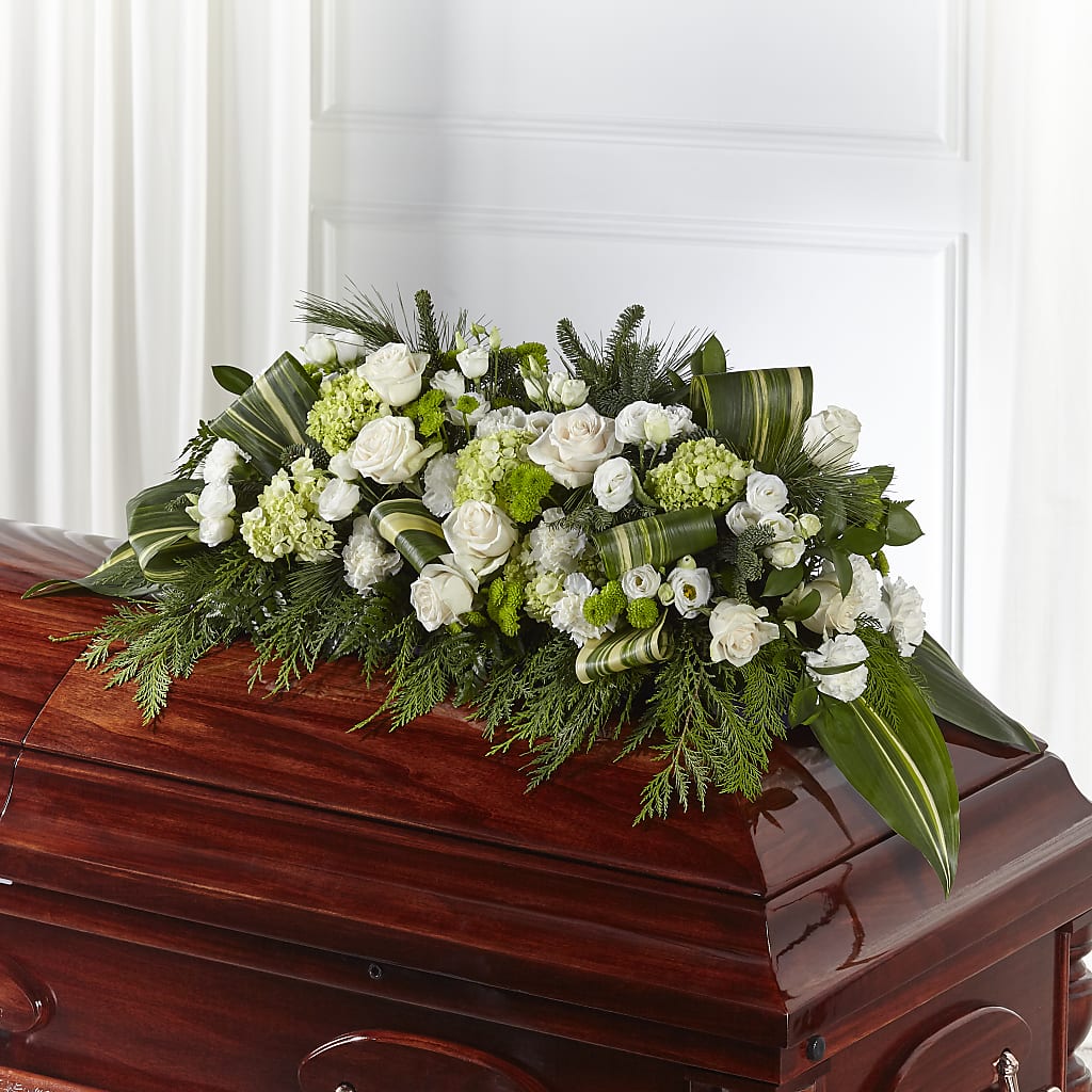 Hopeful Gesture Casket Spray –  United Family Flower And Gifts, Brooklyn NY