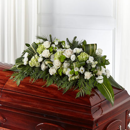Hopeful Gesture Casket Spray –  United Family Flower And Gifts, Brooklyn NY
