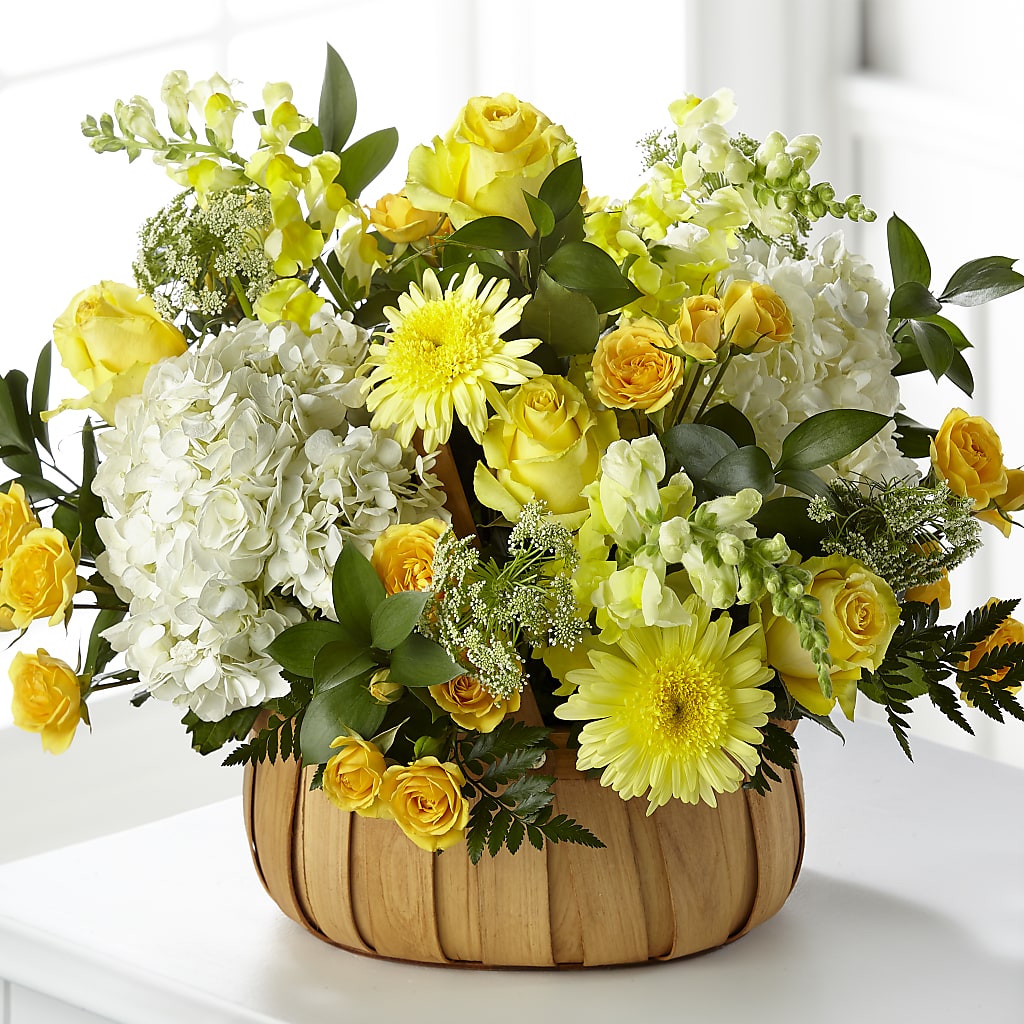 Rustic Remembrance Basket –  United Family Flower And Gifts, Brooklyn NY