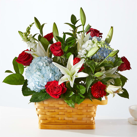Greater Glory Basket –  United Family Flower And Gifts, Brooklyn NY
