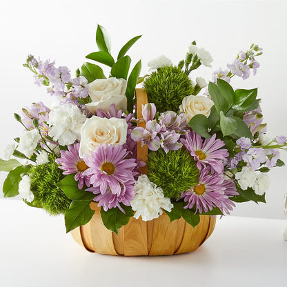 Peace & Love Basket –  United Family Flower And Gifts, Brooklyn NY