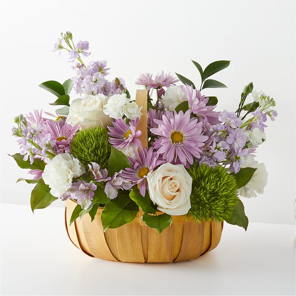 Peace & Love Basket –  United Family Flower And Gifts, Brooklyn NY