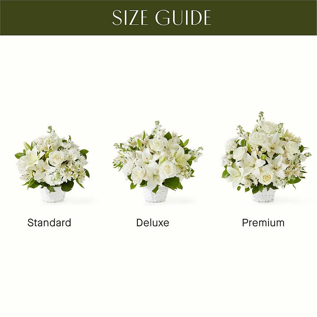 Peaceful Reflections Arrangement –  United Family Flower And Gifts, Brooklyn NY