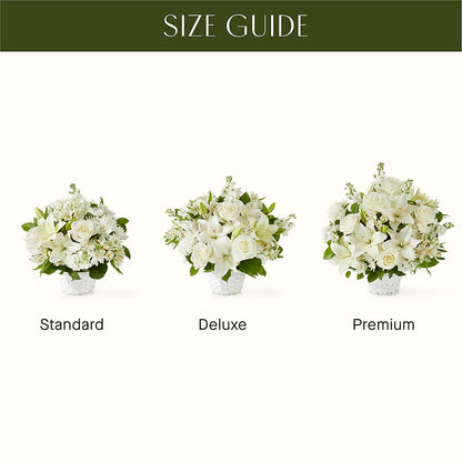 Peaceful Reflections Arrangement –  United Family Flower And Gifts, Brooklyn NY