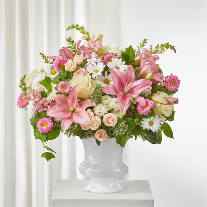 Empathetic Blooms Urn Arrangement –  United Family Flower And Gifts, Brooklyn NY