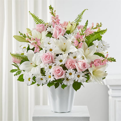 Soft Touch Tabletop Basket –  United Family Flower And Gifts, Brooklyn NY