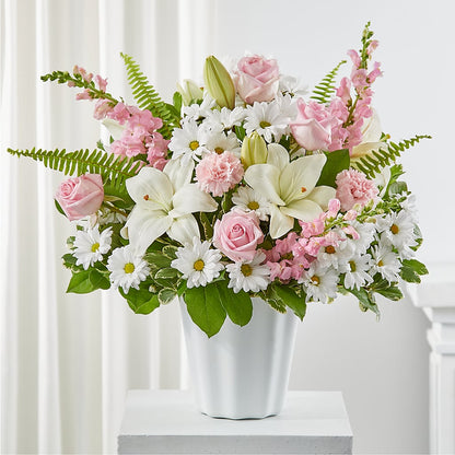 Soft Touch Tabletop Basket –  United Family Flower And Gifts, Brooklyn NY