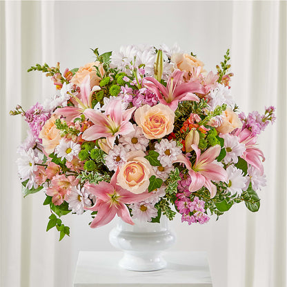 Heartfelt Gesture Urn Arrangement –  United Family Flower And Gifts, Brooklyn NY