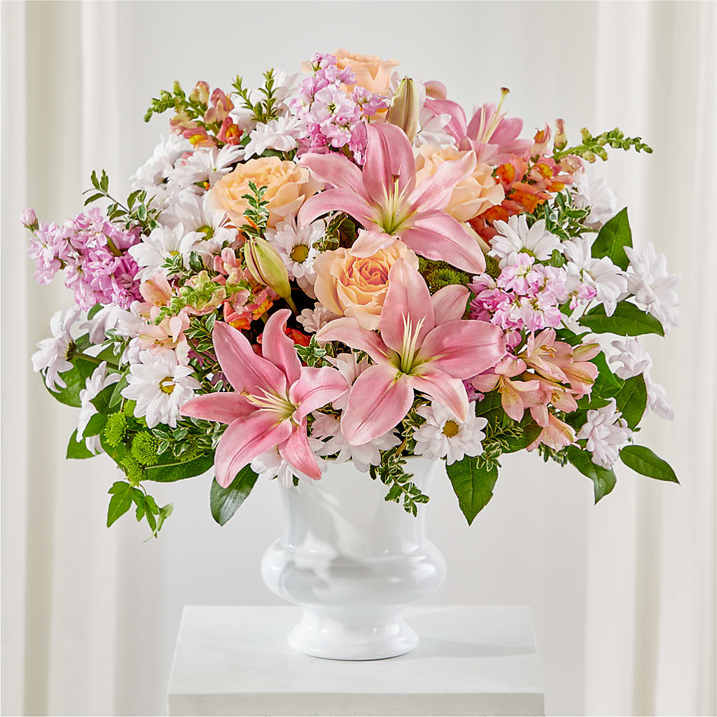 Heartfelt Gesture Urn Arrangement –  United Family Flower And Gifts, Brooklyn NY