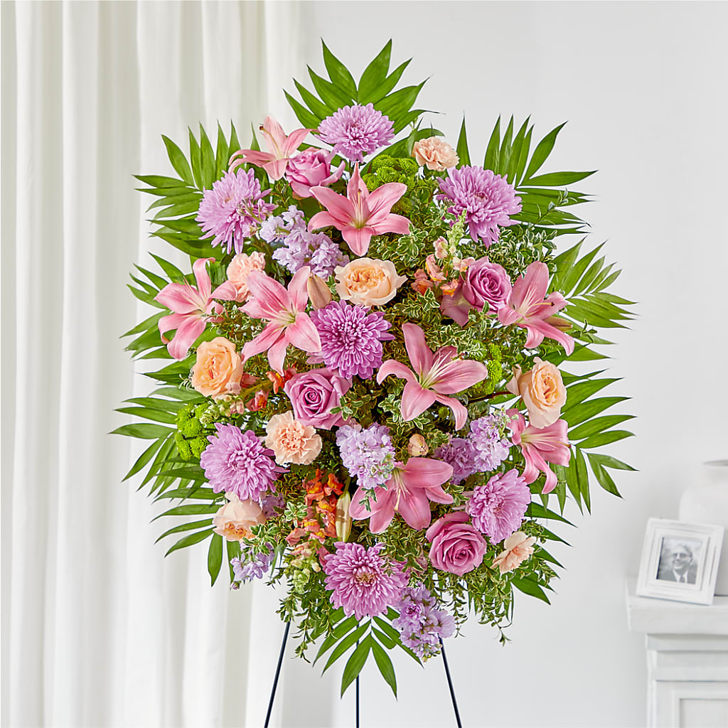 Love & Light Standing Spray –  United Family Flower And Gifts, Brooklyn NY