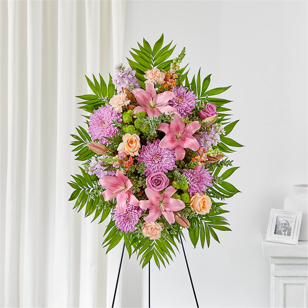 Love & Light Standing Spray –  United Family Flower And Gifts, Brooklyn NY