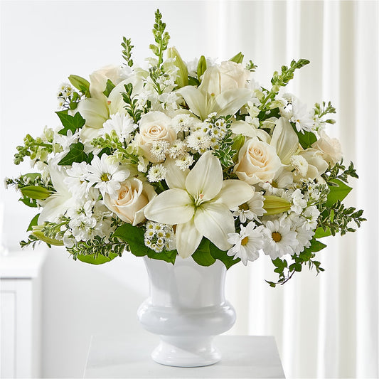 Uplifting Urn Arrangement –  United Family Flower And Gifts, Brooklyn NY