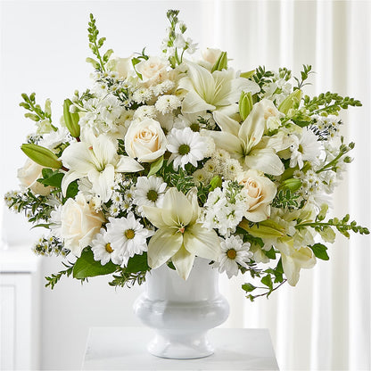 Uplifting Urn Arrangement –  United Family Flower And Gifts, Brooklyn NY