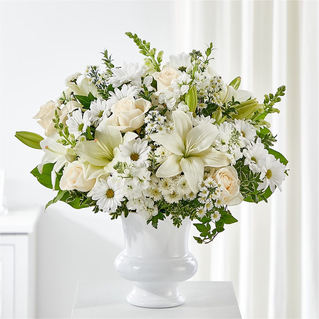 Uplifting Urn Arrangement –  United Family Flower And Gifts, Brooklyn NY