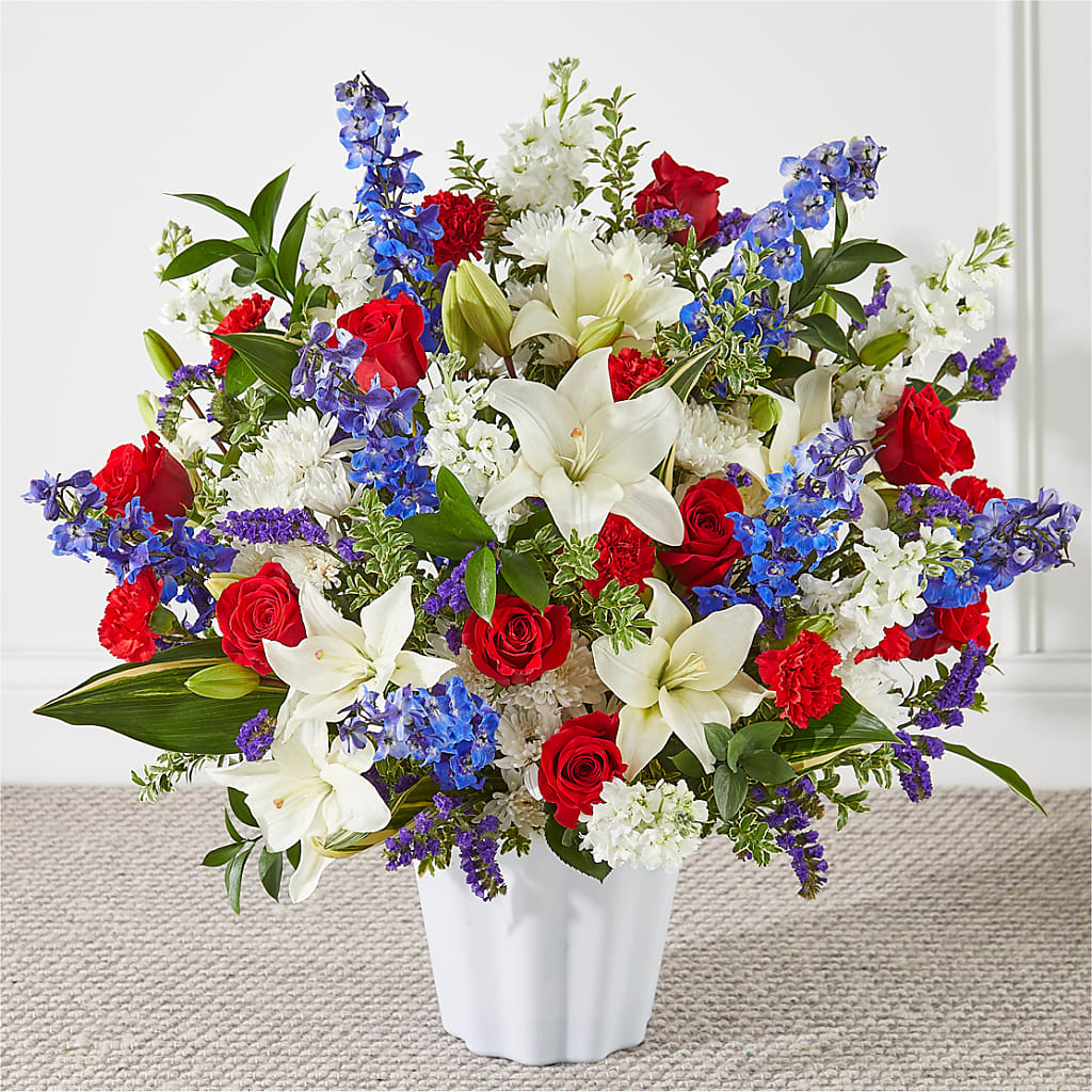 Consoled Floor Basket –  United Family Flower And Gifts, Brooklyn NY