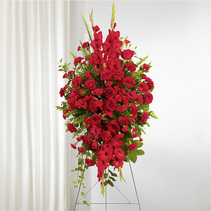 From the Heart Standing Spray –  United Family Flower And Gifts, Brooklyn NY