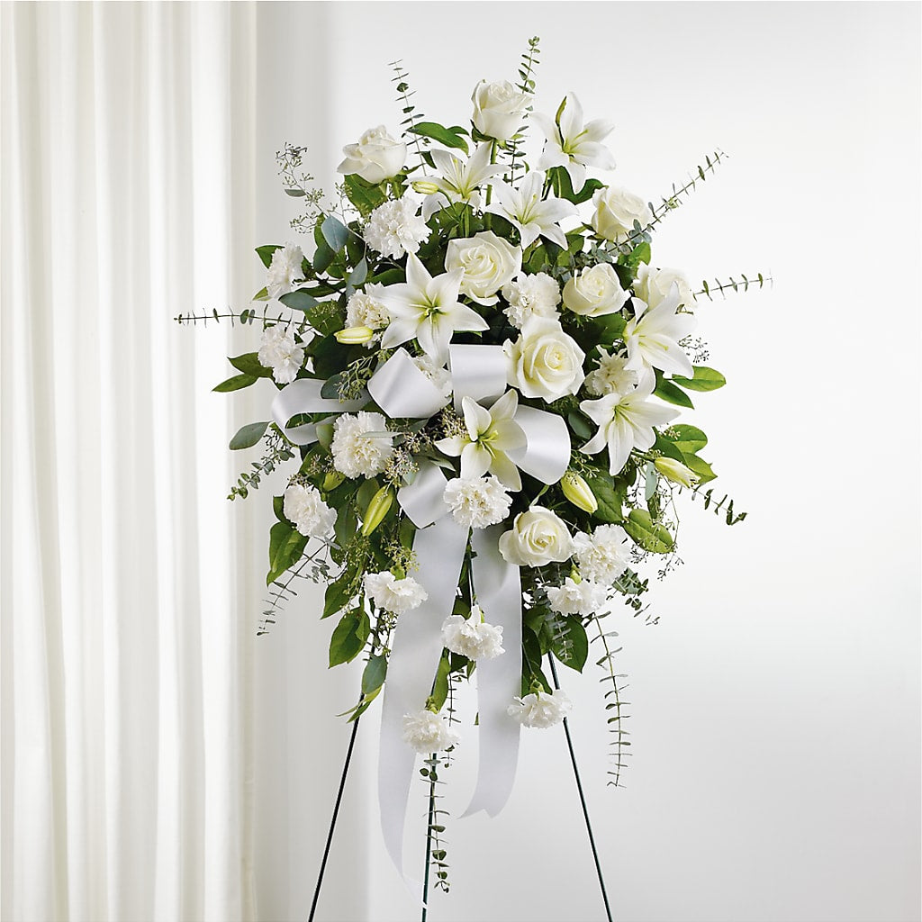 With Care Standing Spray –  United Family Flower And Gifts, Brooklyn NY