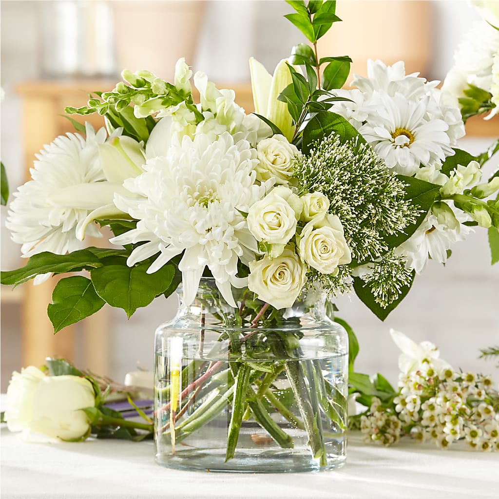 Classic Ivory – A Florist Original –  United Family Flower And Gifts, Brooklyn NY