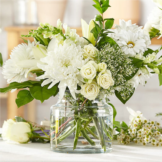 Classic Ivory – A Florist Original –  United Family Flower And Gifts, Brooklyn NY