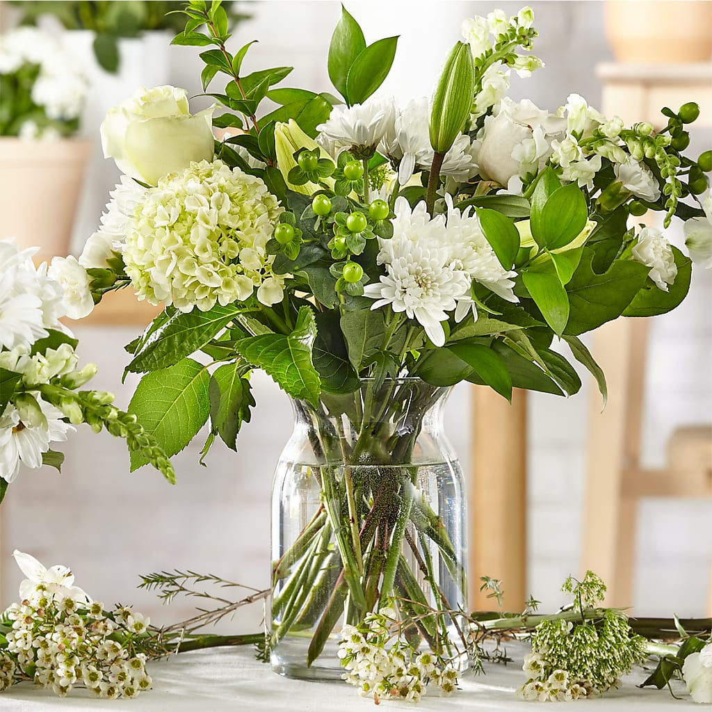 Classic Ivory – A Florist Original –  United Family Flower And Gifts, Brooklyn NY