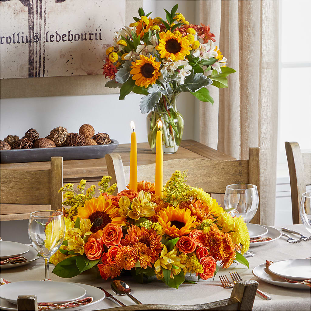 Golden Gathering Bundle –  United Family Flower And Gifts, Brooklyn NY