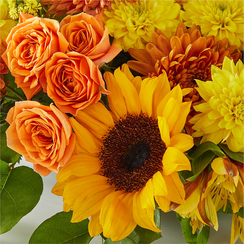 Autumn Harmony Centerpiece –  United Family Flower And Gifts, Brooklyn NY