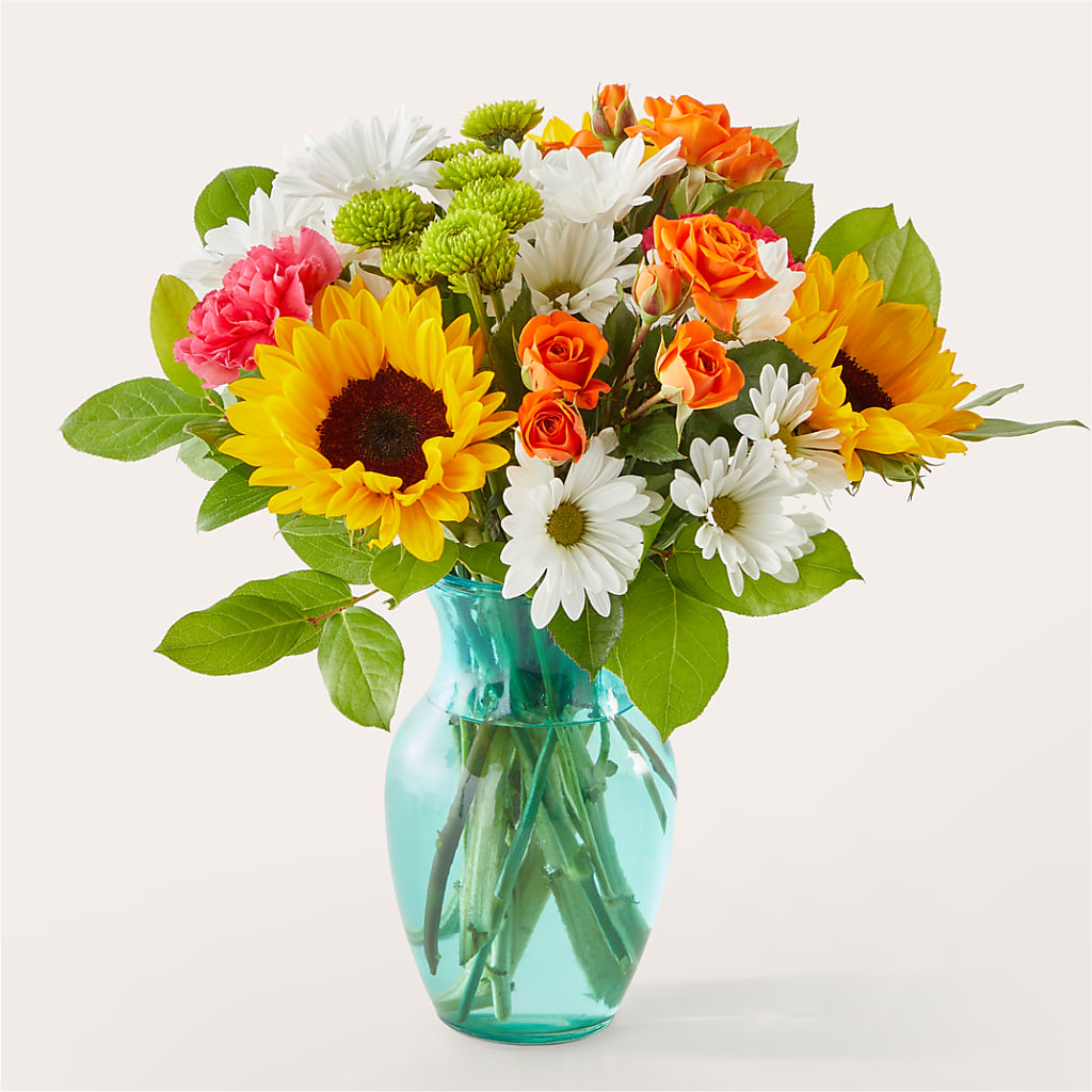 Sun-drenched Blooms Bouquet –  United Family Flower And Gifts, Brooklyn NY