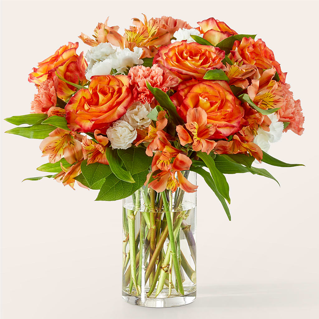 Apricot Glow Bouquet –  United Family Flower And Gifts, Brooklyn NY