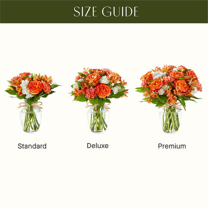 Apricot Glow Bouquet –  United Family Flower And Gifts, Brooklyn NY