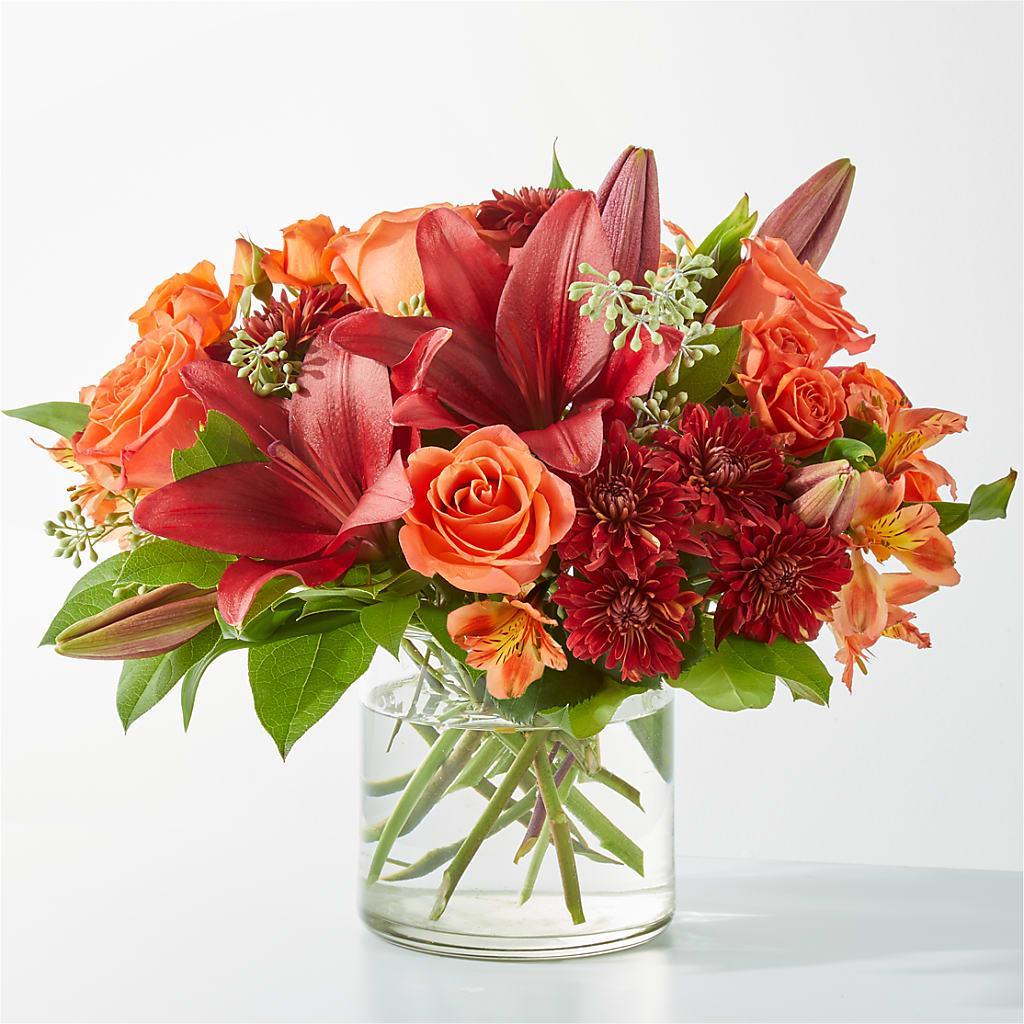Crimson Leaves Bouquet –  United Family Flower And Gifts, Brooklyn NY