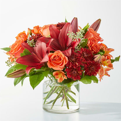 Crimson Leaves Bouquet –  United Family Flower And Gifts, Brooklyn NY