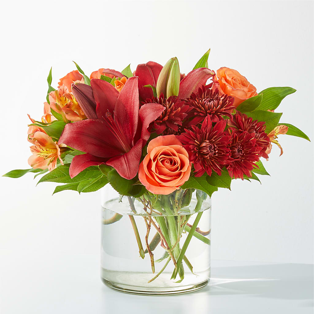 Crimson Leaves Bouquet –  United Family Flower And Gifts, Brooklyn NY