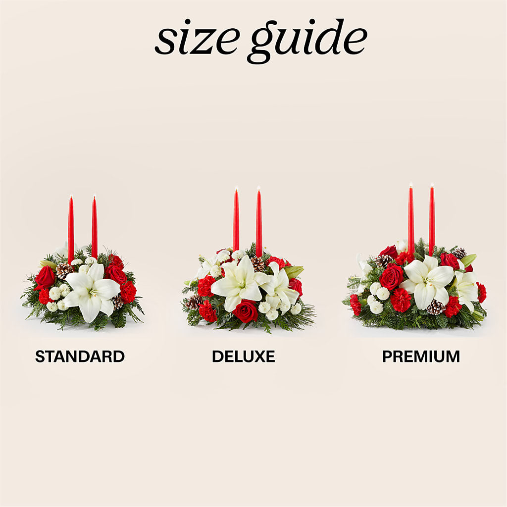 Seasonal Festivities Centerpiece –  United Family Flower And Gifts, Brooklyn NY