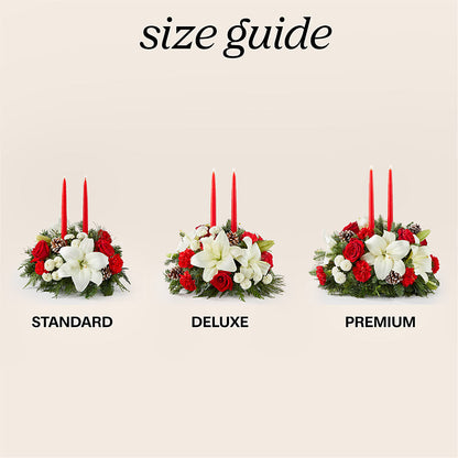 Seasonal Festivities Centerpiece –  United Family Flower And Gifts, Brooklyn NY