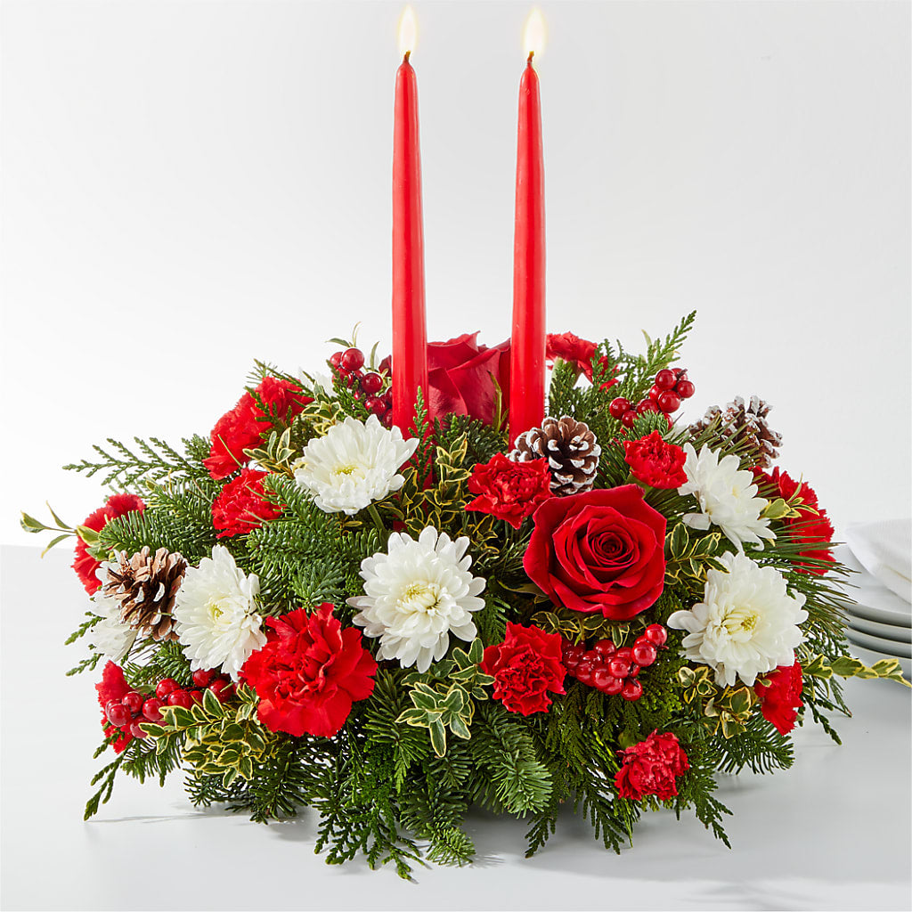 Holiday Soiree Centerpiece –  United Family Flower And Gifts, Brooklyn NY
