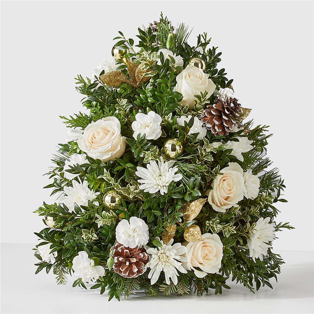 Snowed In Tree –  United Family Flower And Gifts, Brooklyn NY