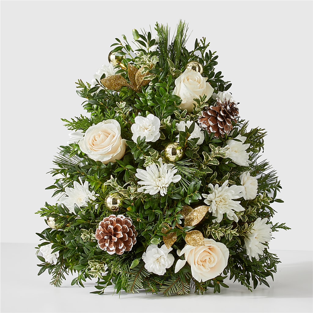 Snowed In Tree –  United Family Flower And Gifts, Brooklyn NY