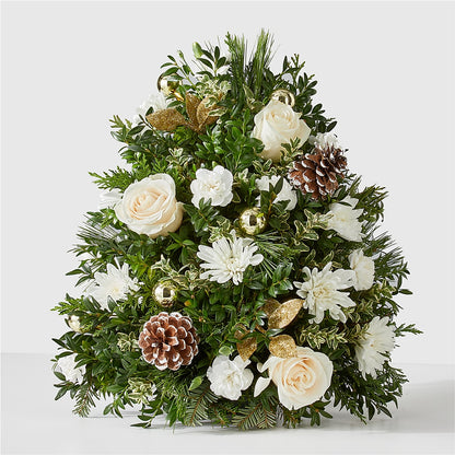 Snowed In Tree –  United Family Flower And Gifts, Brooklyn NY