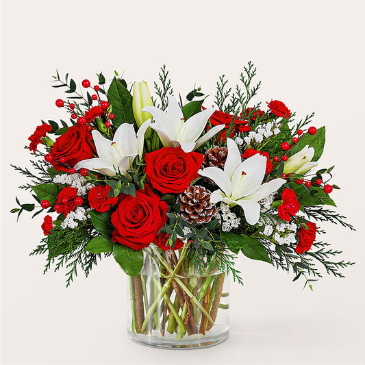 Best in Snow Bouquet –  United Family Flower And Gifts, Brooklyn NY