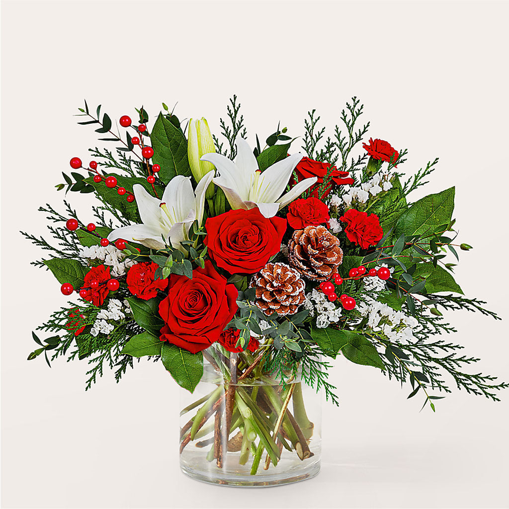 Best in Snow Bouquet –  United Family Flower And Gifts, Brooklyn NY