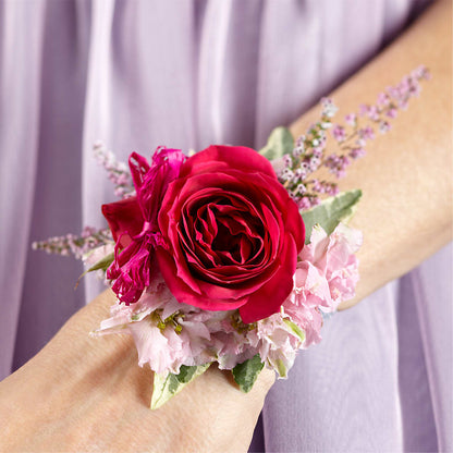 Rose Charm Corsage –  United Family Flower And Gifts, Brooklyn NY