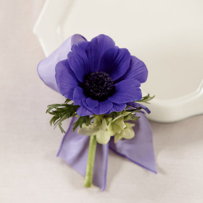 Purple Passion Boutonniere –  United Family Flower And Gifts, Brooklyn NY
