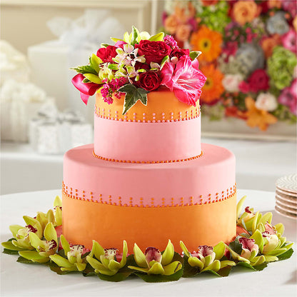 Sweet Citrus Cake Decor –  United Family Flower And Gifts, Brooklyn NY
