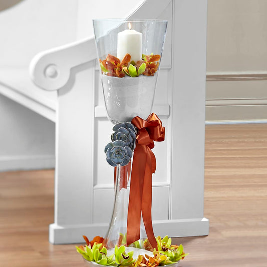 Matrimony Pew Decor –  United Family Flower And Gifts, Brooklyn NY